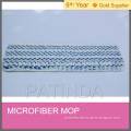 new design microfiber horizontal floor dust & wet mop pad head machine washble